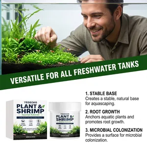 Details zum YEGBONG Aquariensubstrat mit Vorteilen für Wurzelwachstum und Basis.