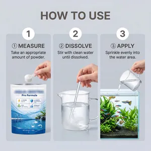 Detailed guide for using aquarium water clarifying powder to purify fish tank water