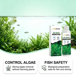 YEGBONG algae remover for aquariums, safe formula for clear water and healthy plants