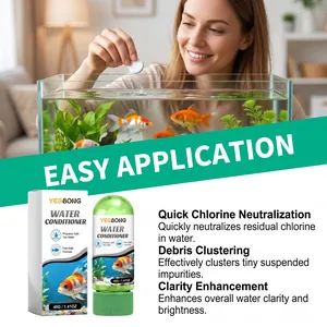 Hocheffizienter Wasseraufbereiter für Aquarien zur schnellen Chlorentfernung und Klärung
