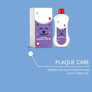 Soluzione orale per cani e gatti, 100ml per la cura avanzata di placca e tartaro