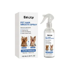 Spray lissant pour poils d'animaux EelJoy 100ml avec kératine végétale