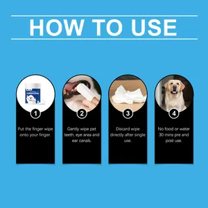 Guía detallada sobre cómo usar las toallitas para dedos para limpiar dientes y oídos de perros