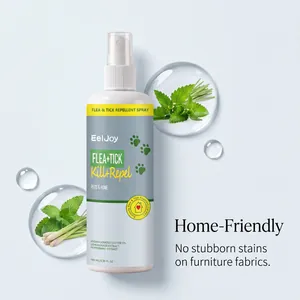 EelJoy 100ml σπρέι απωθητικό για ψύλλους και τσιμπούρια με λεμονόχορτο και μέντα