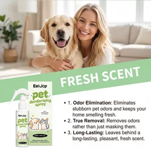 Professionelles EelJoy Haustier Deospray für Hunde und Katzen mit langanhaltendem Duft