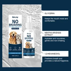 EelJoy pet oral care spray ingredient details with Mentha Arvensis Extract for pets