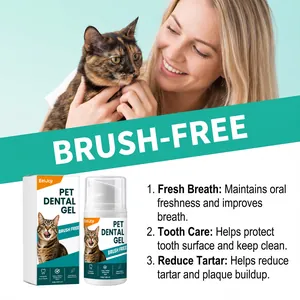 EelJoy tandheelkundige gel voor honden en katten voor reiniging zonder borstel