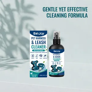 Vista detallada del spray limpiador de arneses y correas para mascotas EelJoy
