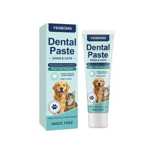 YEGBONG 60g mint dental paste for dogs and cats to reduce plaque and tartar