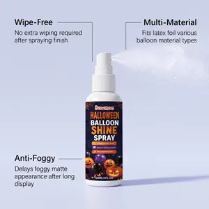 Αποτελεσματικό σπρέι λάμψης μπαλονιών Halloween 120ml με λειτουργία κατά της ομίχλης.