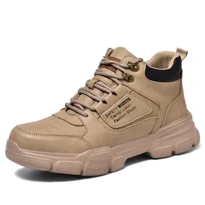 Professionelle Sicherheitsschuhe mit Stahlkappe und leichter pannensicherer Kevlar-Sohle