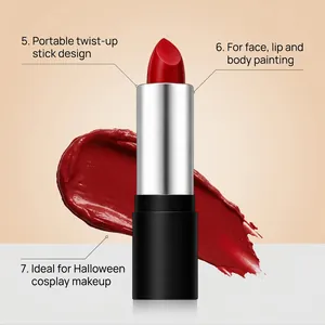 Professioneller roter Gesichts- und Körpermalstift für Halloween Cosplay Make-up