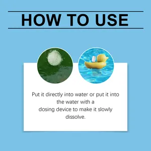 Instrucciones de uso de las tabletas de limpieza de piscinas con un dosificador