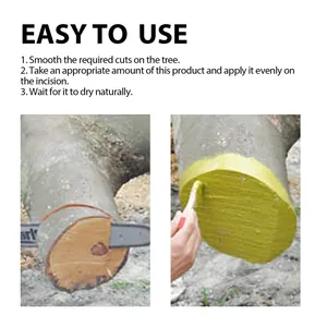 Pasta Profesional para la Curación de Heridas de Árboles Con Cepillo Sellador de Injertos para Árboles Frutales Arbustos Rosas Cuidado de Plantas