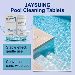 Effektive JAYSUING Pool-Reinigungstabletten 100g zur Wasserdesinfektion und Reinigung