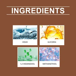 Detailed ingredient list for stinky fart prank spray showing chemical components