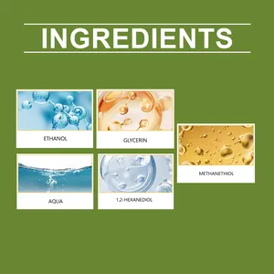 Gedetailleerde ingrediëntenlijst voor stinkspray met ethanol en methaanthiol