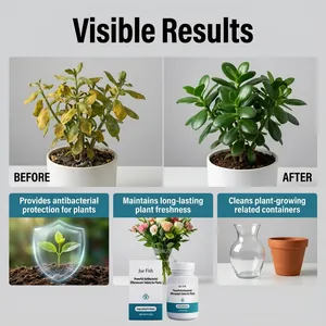 JUE FISH waterzuiveringstabletten voor planten voor antibacteriële bescherming