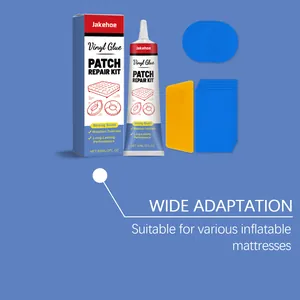 Jakehoe vinyl glue patch repair kit for inflatable mattresses and outdoor camping gear