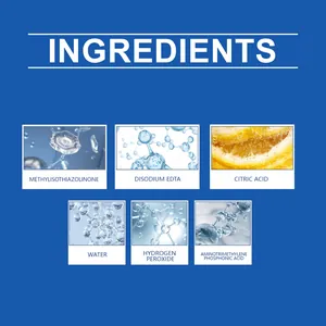 Ingredienti principali del chiarificatore per acqua di piscina con acido citrico