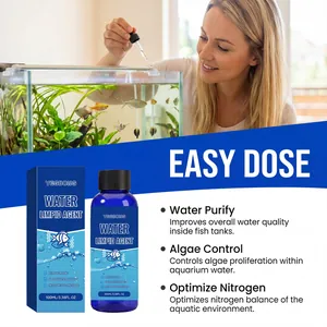 Aquarium water purifier agent by YEGBONG for algae control and nitrogen balance