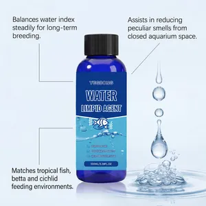 YEGBONG 100ml water limpid agent for aquariums, balances water index and removes algae