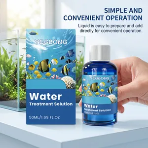 YEGBONG 50ml soluzione trattamento acqua per acquario, pulizia e acqua chiara