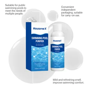 Set professionale per la pulizia della piscina HozoneX con flacone da 100 ml e box