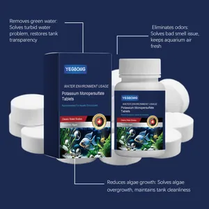 Detailed benefits of YEGBONG potassium monopersulfate aquarium water cleaning tablets