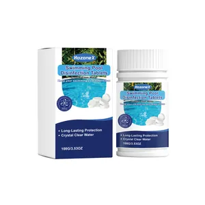 HozoneX 100g swimming pool disinfection tablets for crystal clear pool water set