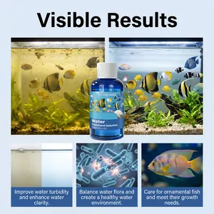 Efficace soluzione YEGBONG per il trattamento dell'acqua dell'acquario e salute pesci