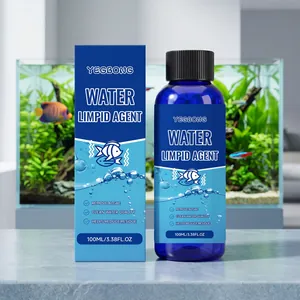 YEGBONG Aquarium Water Purifier Algae Control Agent For Fish Tank Pond Gentle Cleaning Water Environment Health Optimizer