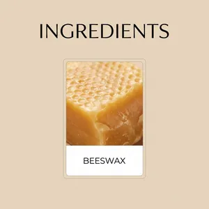 Detail view of natural beeswax sheet texture for DIY handmade candle making