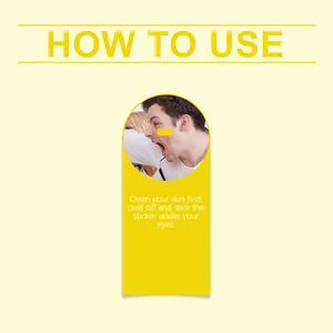 Guide d'utilisation pour appliquer des autocollants de visage jaunes pour les matchs