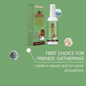Realistic Dowmoo stink spray for prank parties and fun social gatherings.