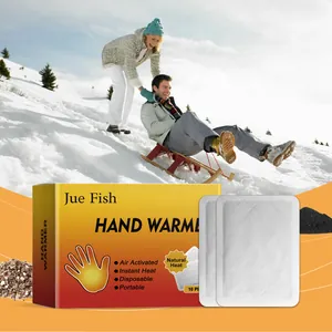 Chauffe-Mains Jetables Activés par l'Air Chaleur Instantanée Autocollants Chauffants Portables Protection Froid Hiver