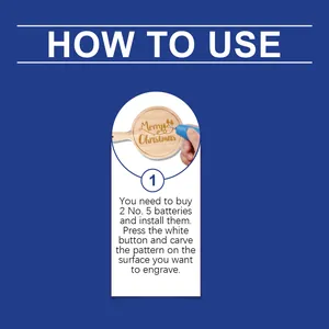 Instructions détaillées étape par étape sur l'utilisation du stylo de gravure sur bois.