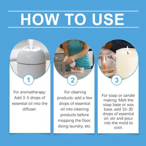 How-to-use guide for essential oils in aromatherapy, cleaning, and candle making