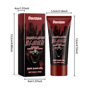 Gel di sangue finto coagulato professionale per Halloween con dimensioni del prodotto