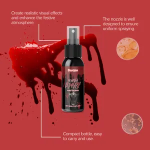 Spray sangue finto realistico Halloween 50ml per effetti splatter horror