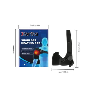 Xorita verstellbares elektrisches Schulterheizkissen inklusive Produkt- und Boxmaßen