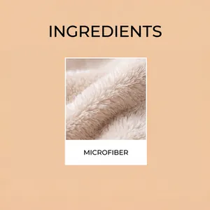 Nahaufnahme des hochwertigen, weichen Mikrofasermaterials für die schnelltrocknende Strandtasche