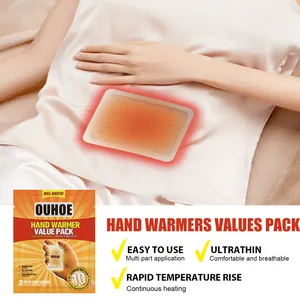 Pack de chauffe-mains OUHOE avec coussinets chauffants ultra-fins à montée rapide