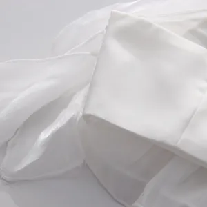 Close-up view showing the delicate texture and layered ruffles of this white summer dress set