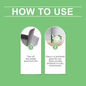Step-by-step instructional guide for using the jasmine solid air freshener at home