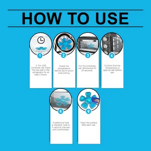 Guía de instrucciones para usar la almohadilla de gel refrescante para gorras paso a paso