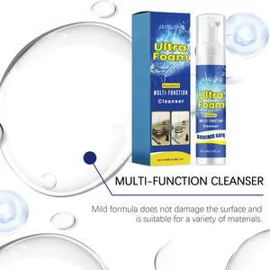 Vista detalle de limpiador espuma multifunción 100ml con fórmula suave segura para superficies