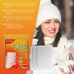 Detalles de los calentadores de manos desechables JAYSUING para el calor invernal