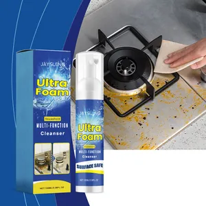 JAYSUING Limpiador de Espuma Multiusos Spray Hogar Cocina Baño Removedor de Manchas de Aceite Pesado Para Azulejos Vidrio