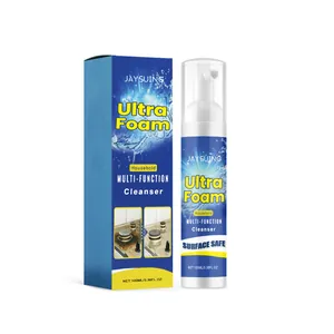 Limpiador de espuma multifuncional JAYSUING de 100ml para grasa pesada de cocina.